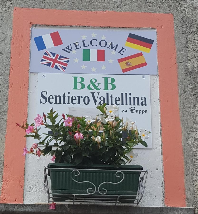 B & B Sentiero Valtellina Castello dell'Acqua Eksteriør bilde